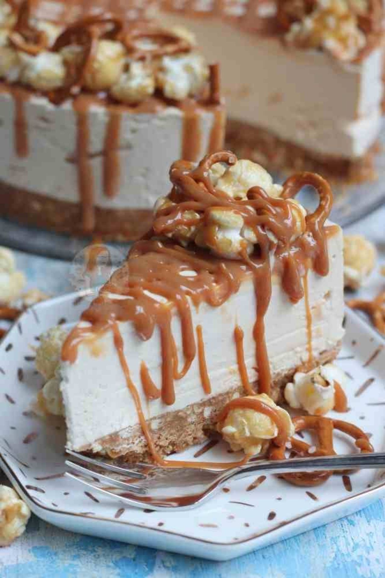 No Bake Salted Caramel Cheesecake Blogs Marina Sea Salt