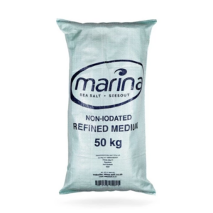 Marina Non-iodated Refined Medium Salt - 50kg